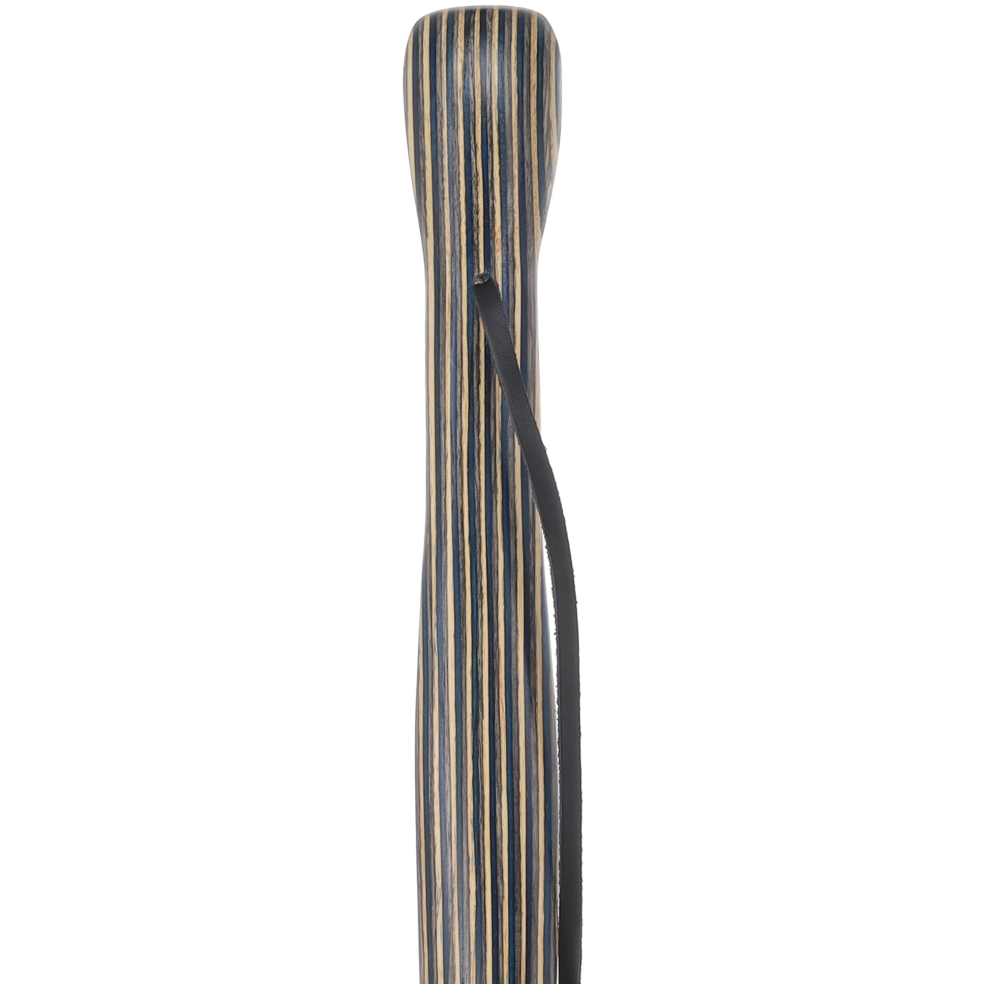 USA-Made Caribbean Wave Hiking Staff: Maple, Compass