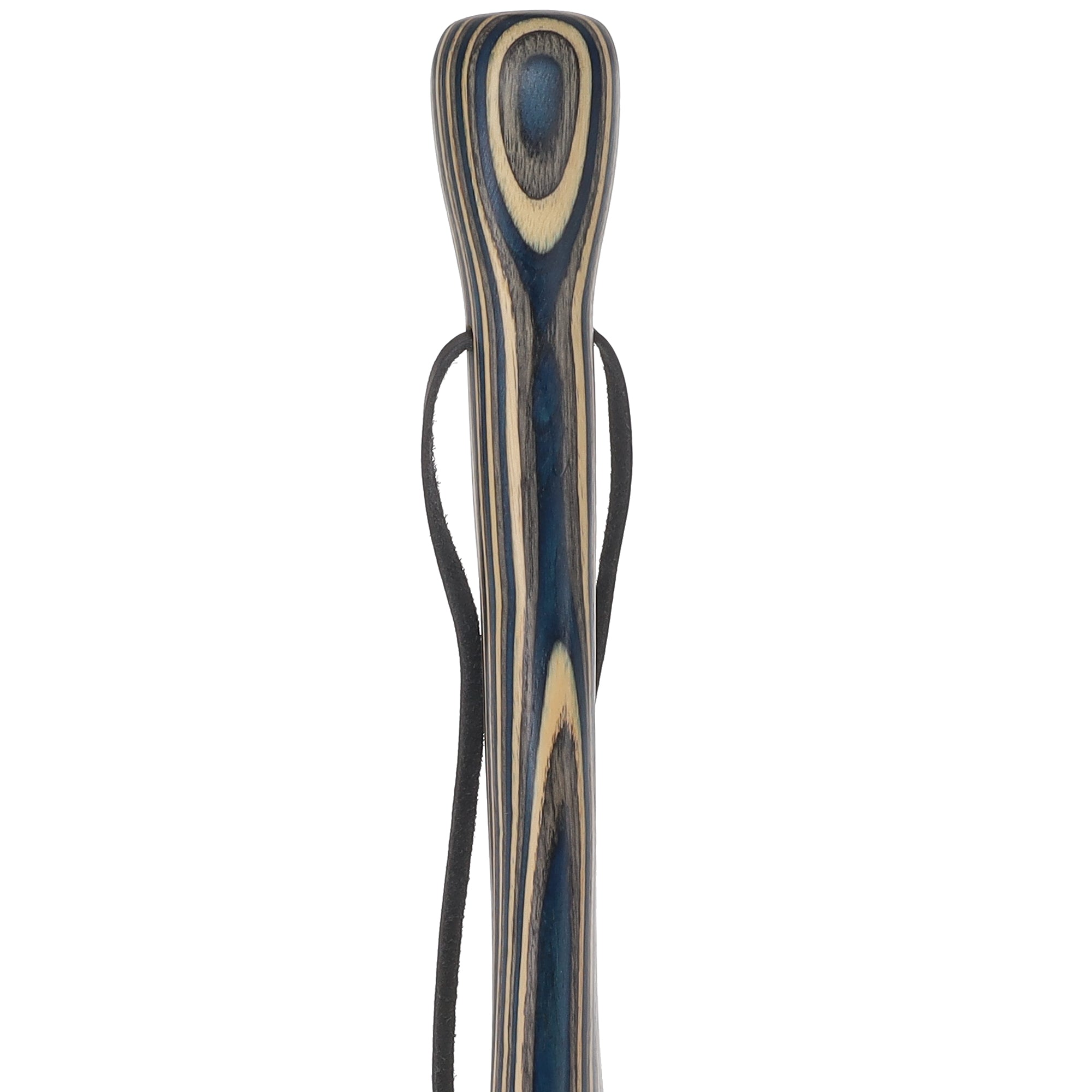 USA-Made Caribbean Wave Hiking Staff: Maple, Compass