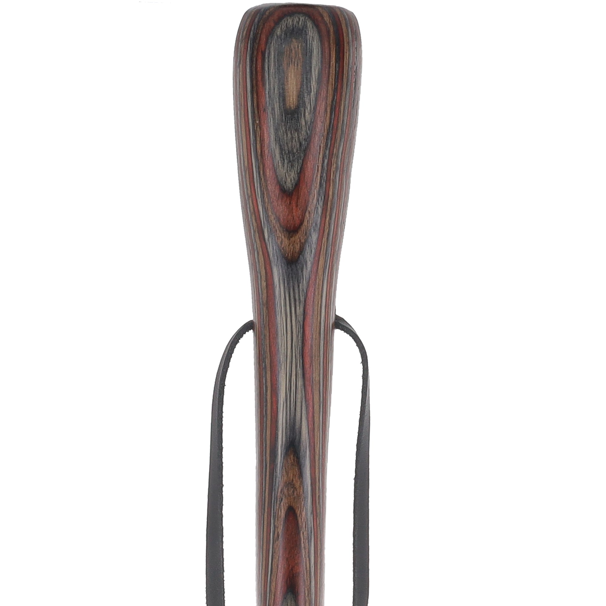 USA-Made Hiking Staff Royal Jacaranda Colorwood: Compass