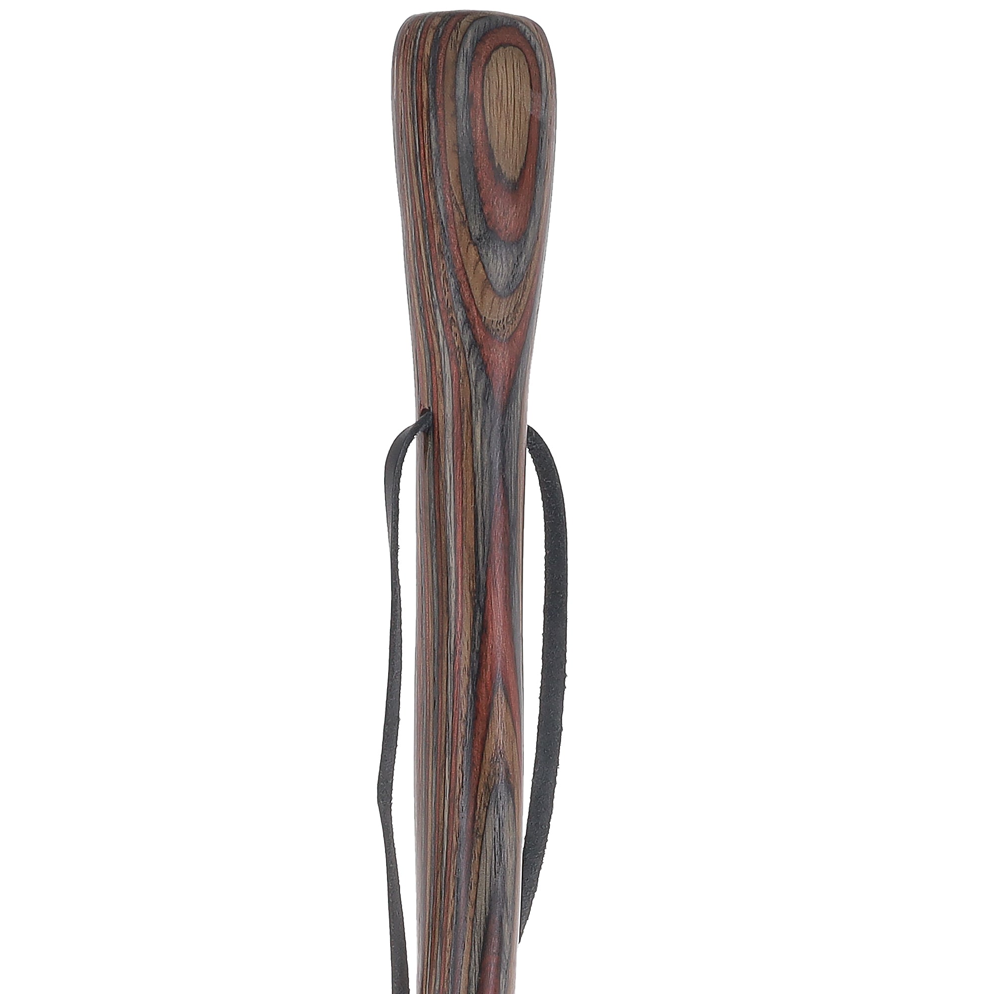 USA-Made Hiking Staff Royal Jacaranda Colorwood: Compass