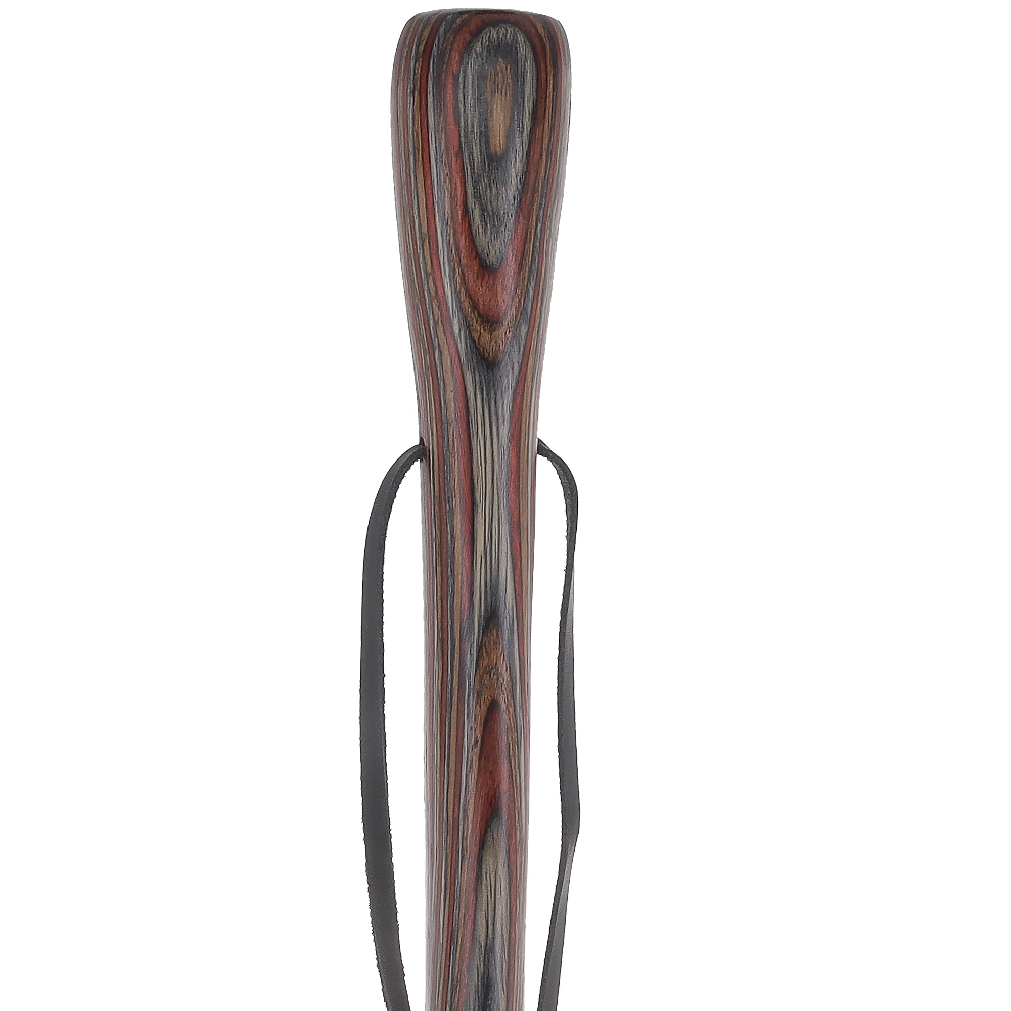USA-Made Hiking Staff Royal Jacaranda Colorwood: Compass
