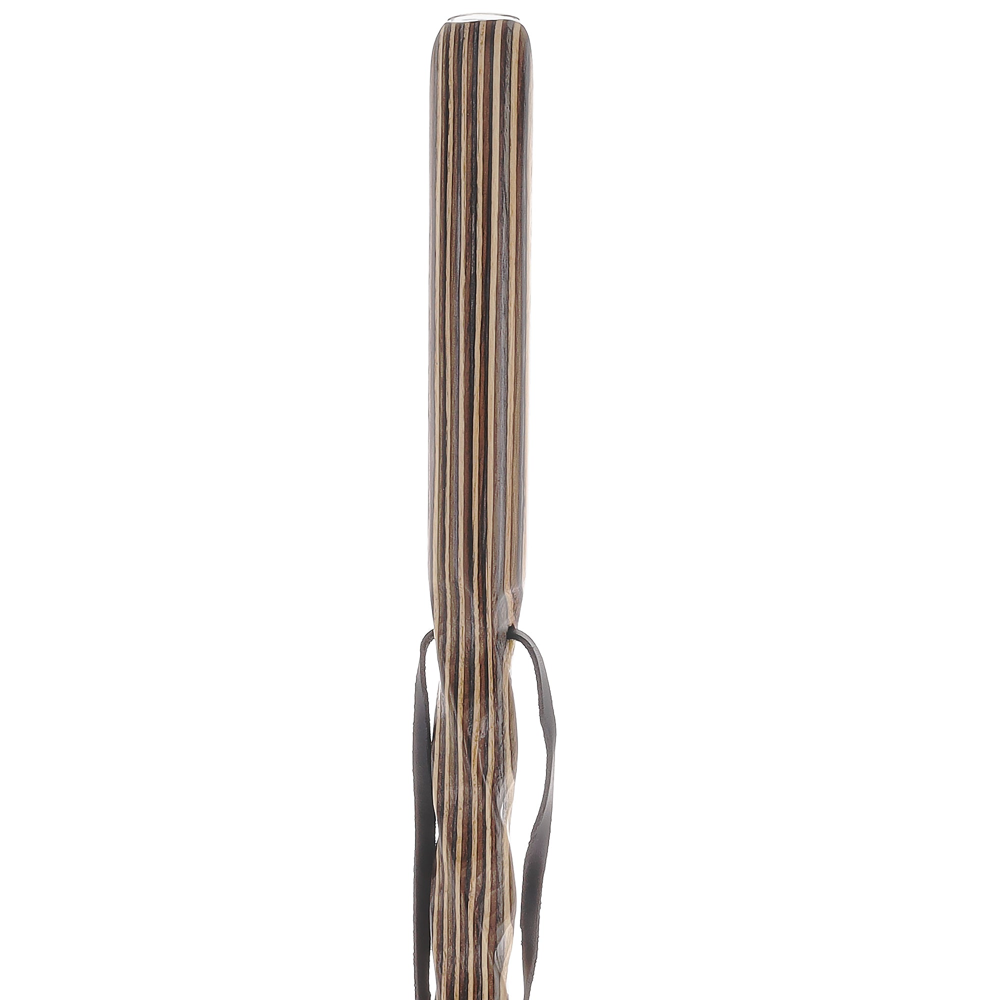 USA-Made Buckskin Colortone Hiking Staff: Rustic, Compass