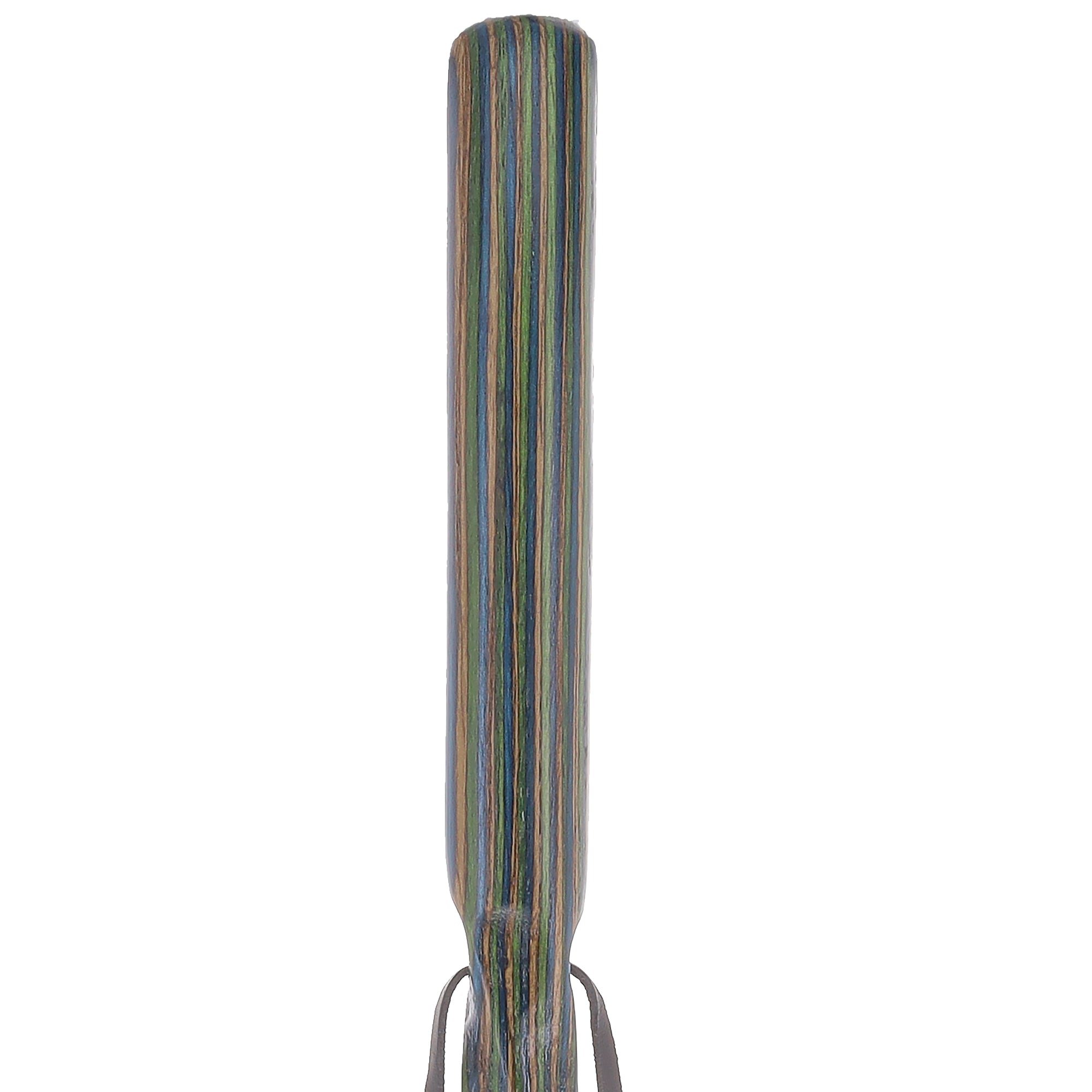 USA-Made Land & Sea Dark Colortone Hiking Staff: Rustic, Compass