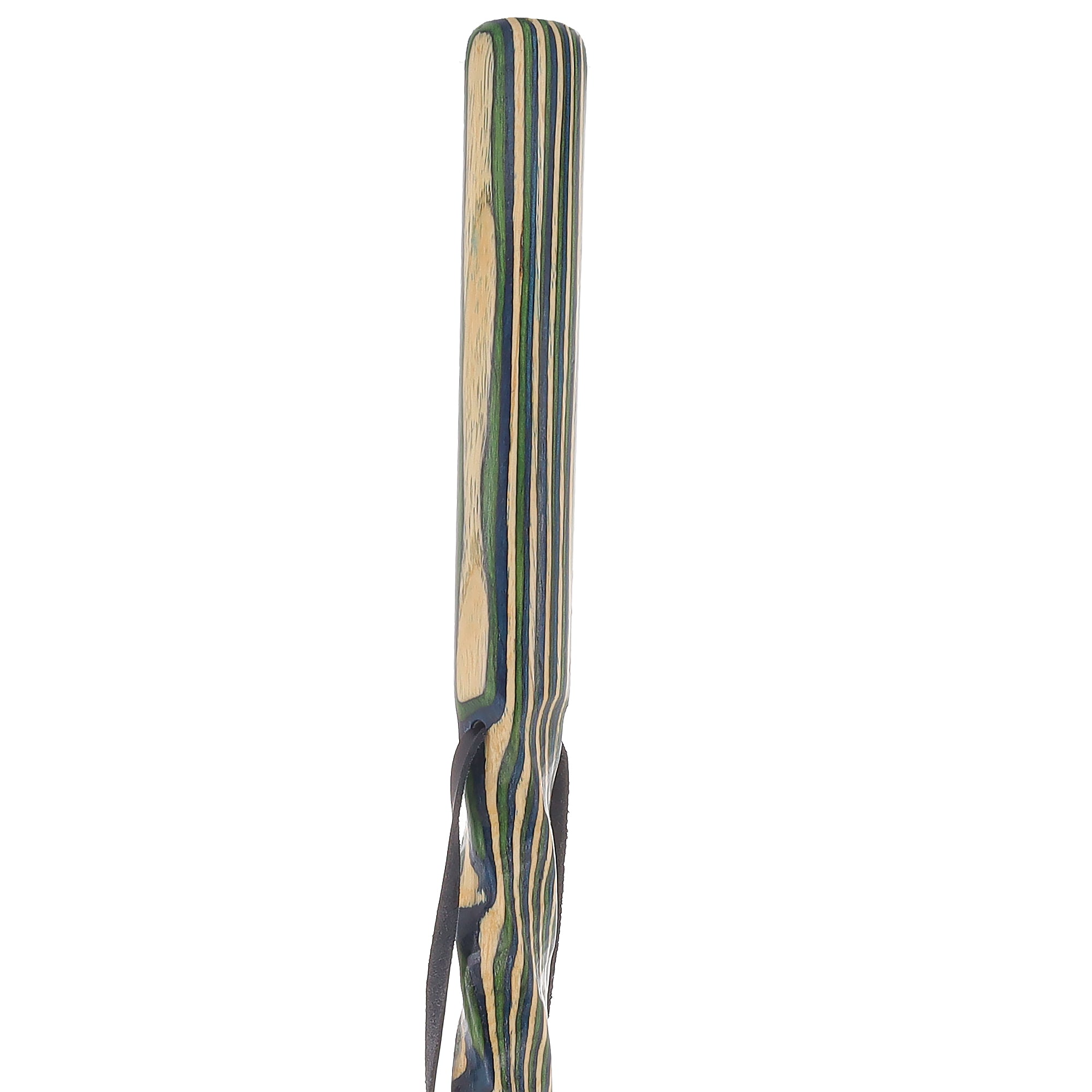 USA-Made Land & Sea Light Colortone Hiking Staff: Rustic, Compass
