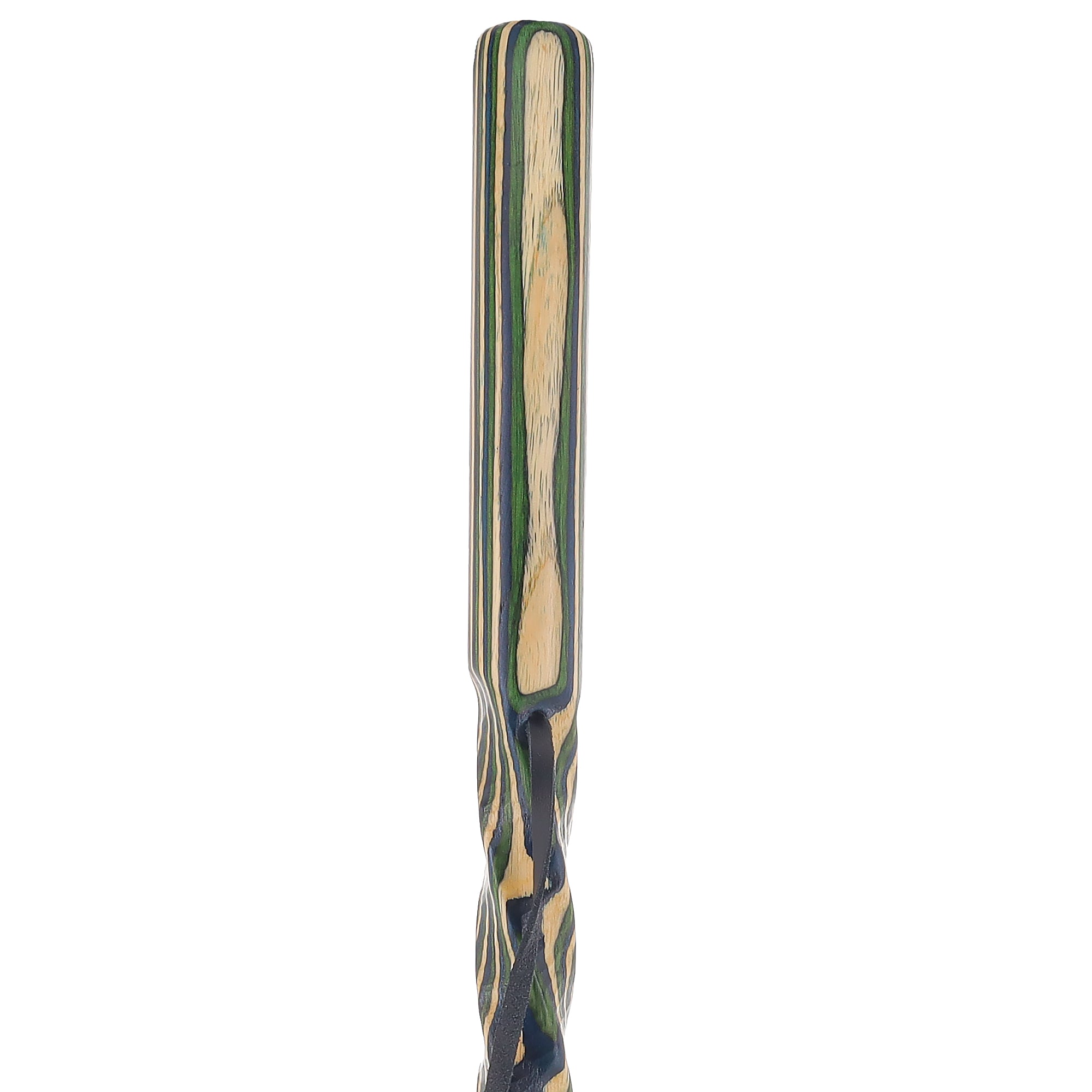 USA-Made Land & Sea Light Colortone Hiking Staff: Rustic, Compass