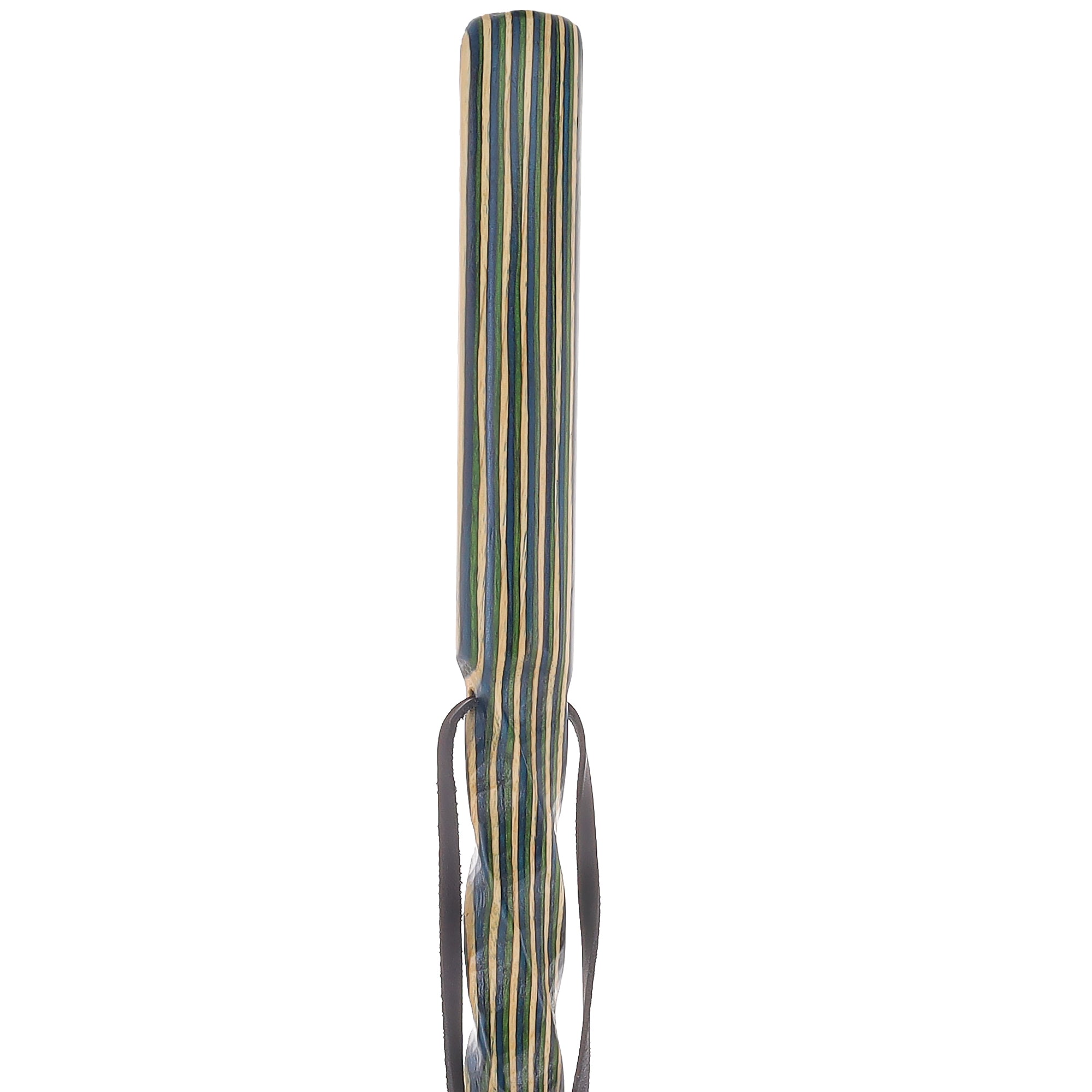 USA-Made Land & Sea Light Colortone Hiking Staff: Rustic, Compass