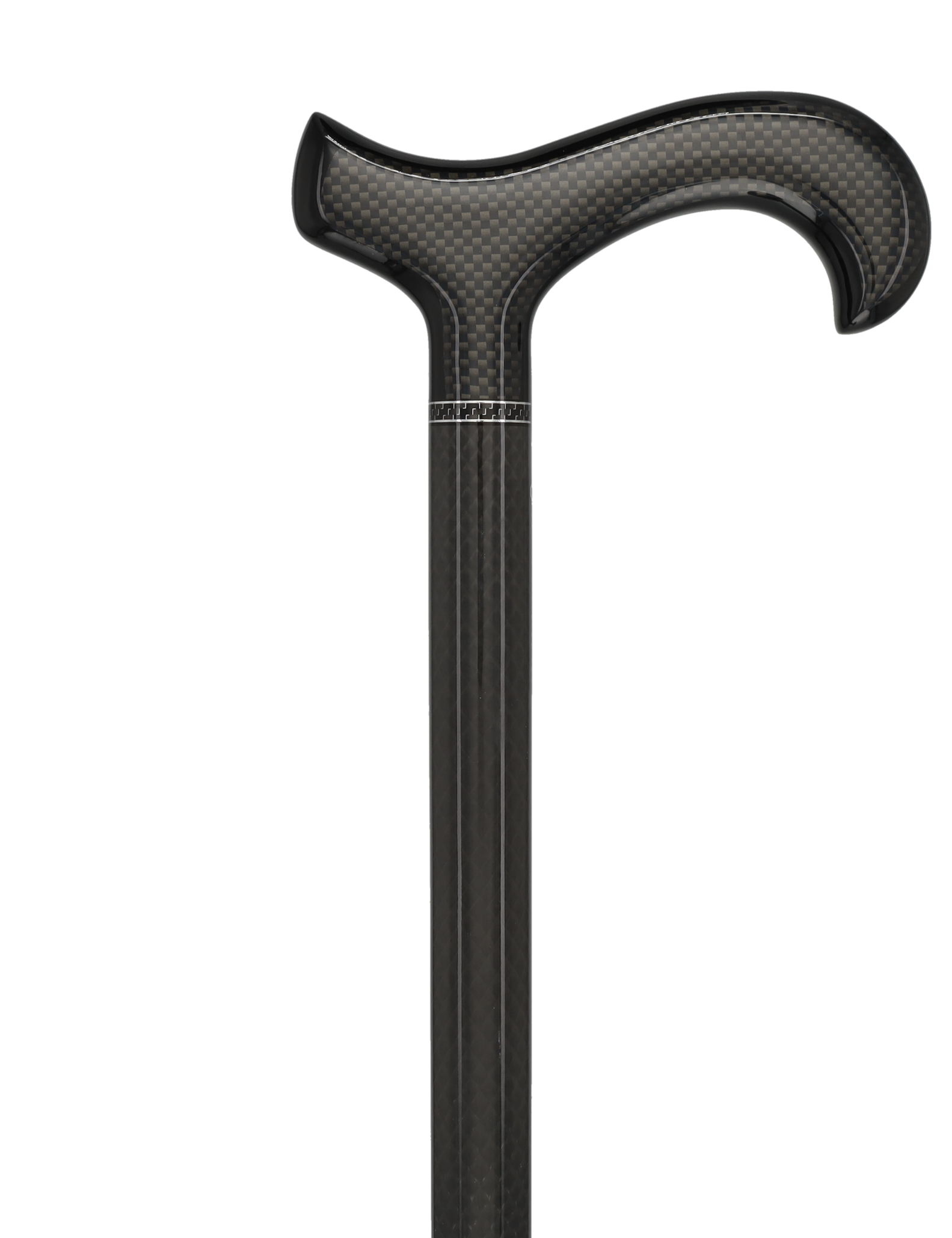 Triple Wound Carbon Fiber Derby Cane - Super Lightweight