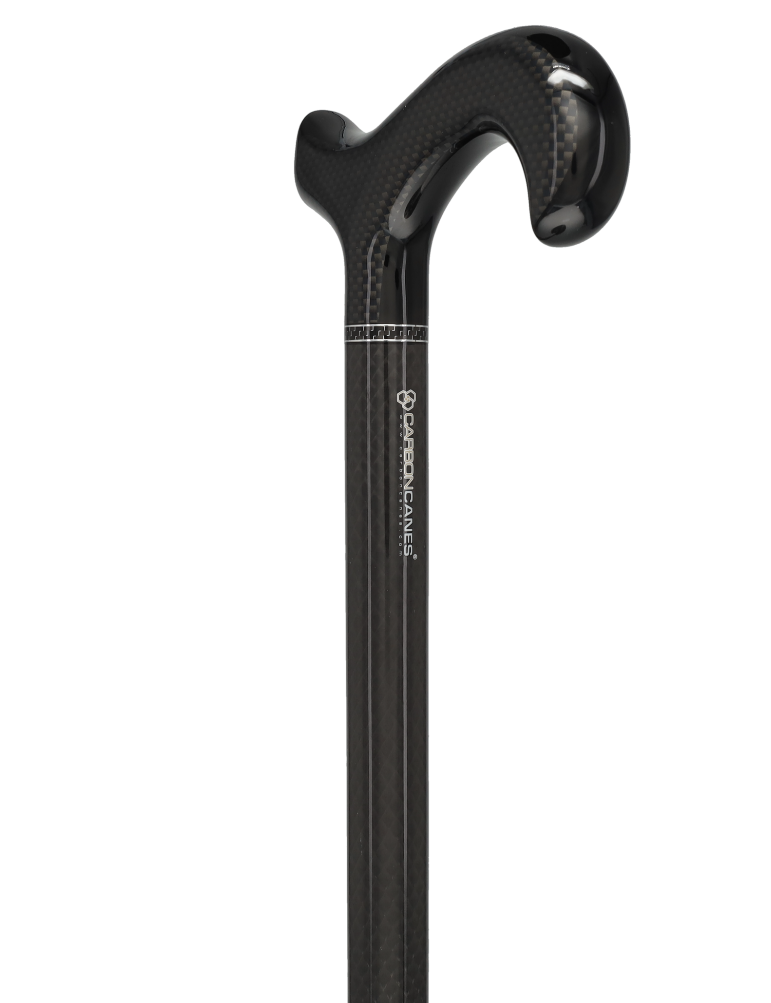 Triple Wound Carbon Fiber Derby Cane - Super Lightweight