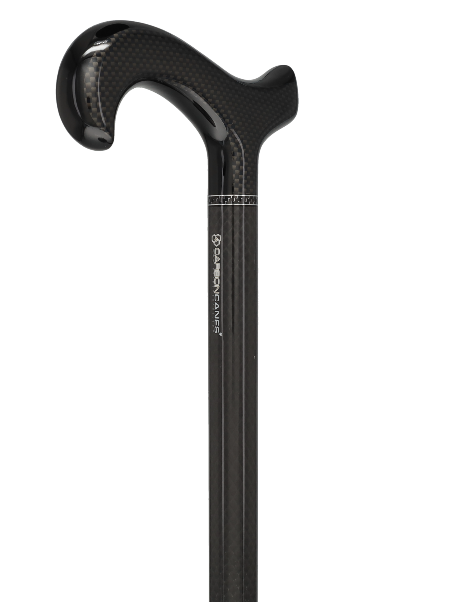 Triple Wound Carbon Fiber Derby Cane - Super Lightweight