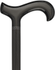 Dr. House Flame Derby Cane: Foldable & Adjustable Carbon Fiber