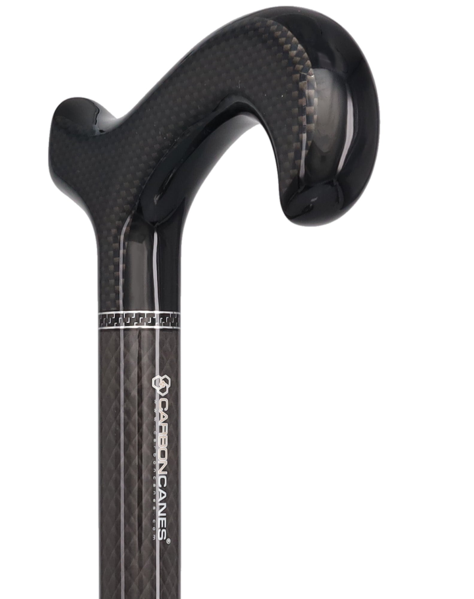 Triple Wound Carbon Fiber Derby Cane - Super Lightweight