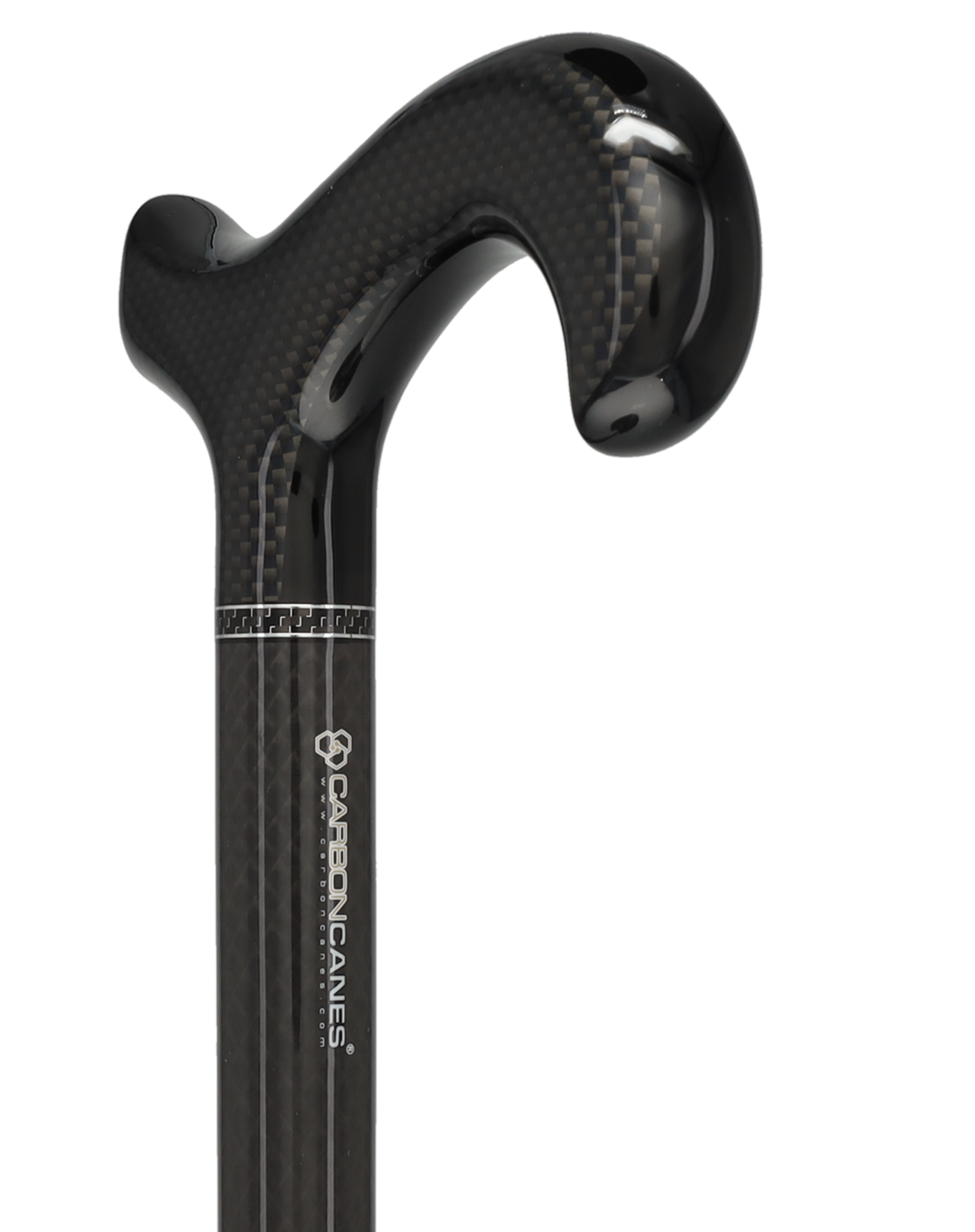 Dr. House Flame Derby Cane: Foldable & Adjustable Carbon Fiber