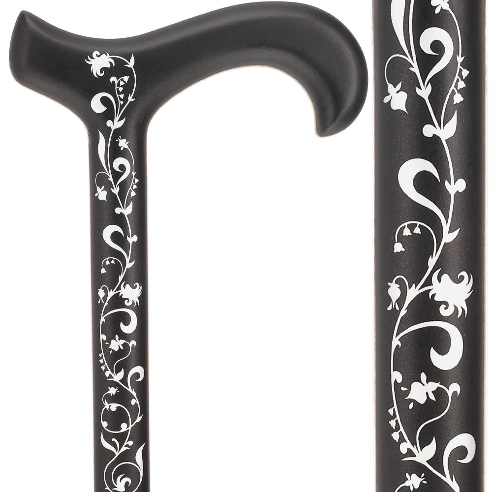 White cane, foldable cane White , 125 cm, 4-part tactile stick
