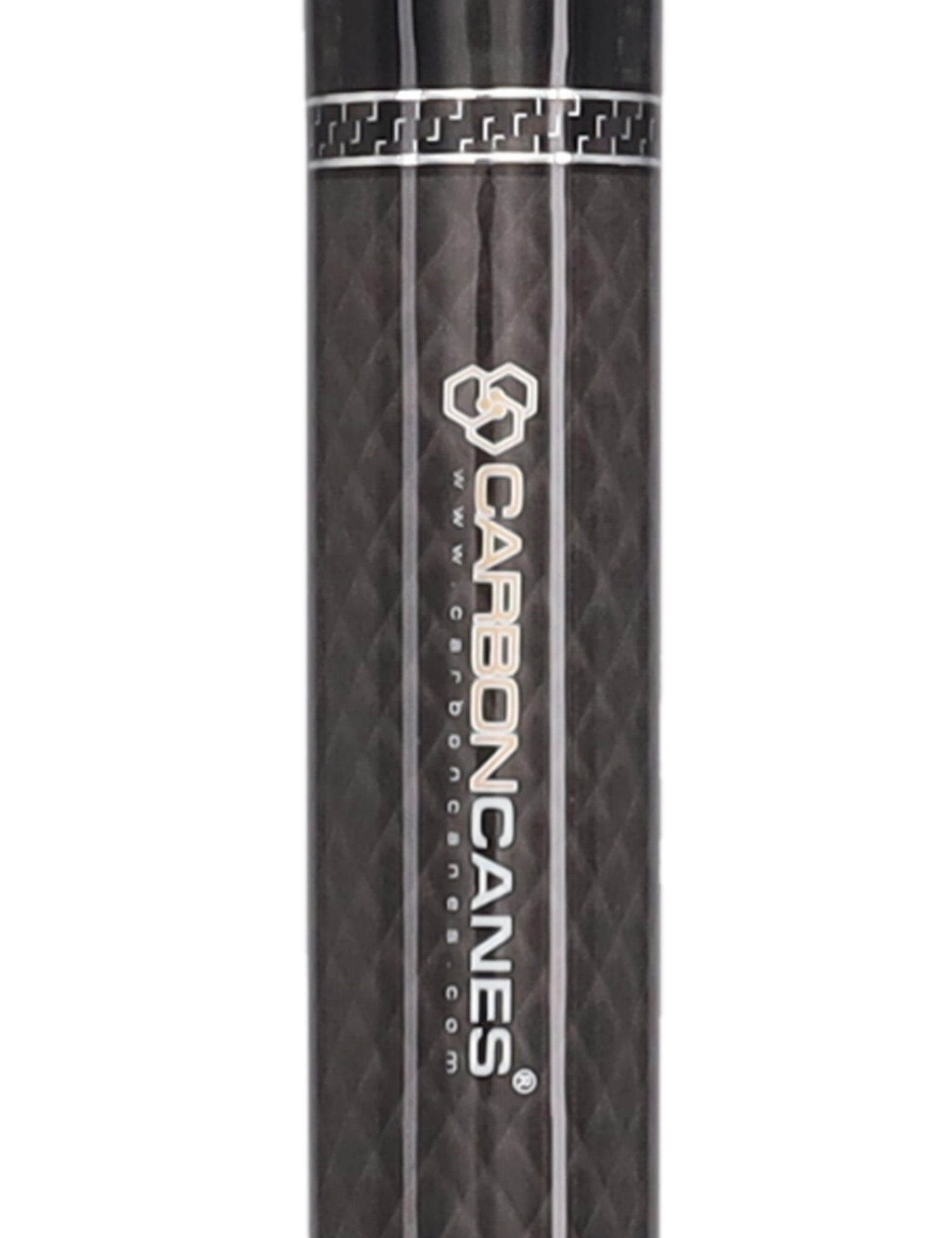 Extra Tall Black Carbon Fiber Derby Cane - Triple Wound
