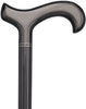 Sleek Carbon Fiber Cane: Mesh Pattern, Black Handle
