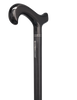 Sleek Carbon Fiber Cane: Mesh Pattern, Black Handle