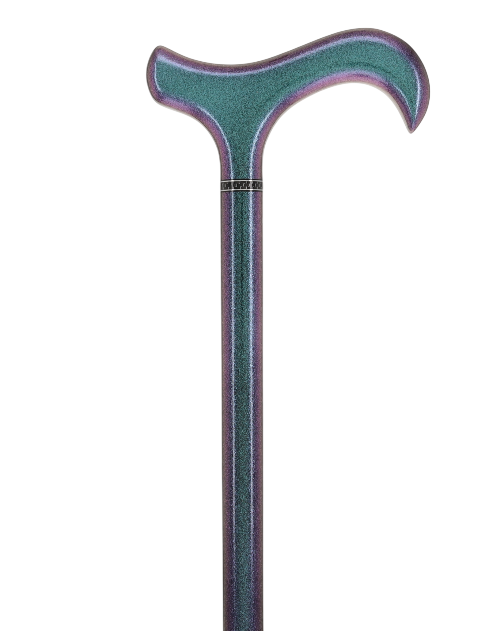 The Northern Lights Metallic Derby Carbon Fiber Walking Cane