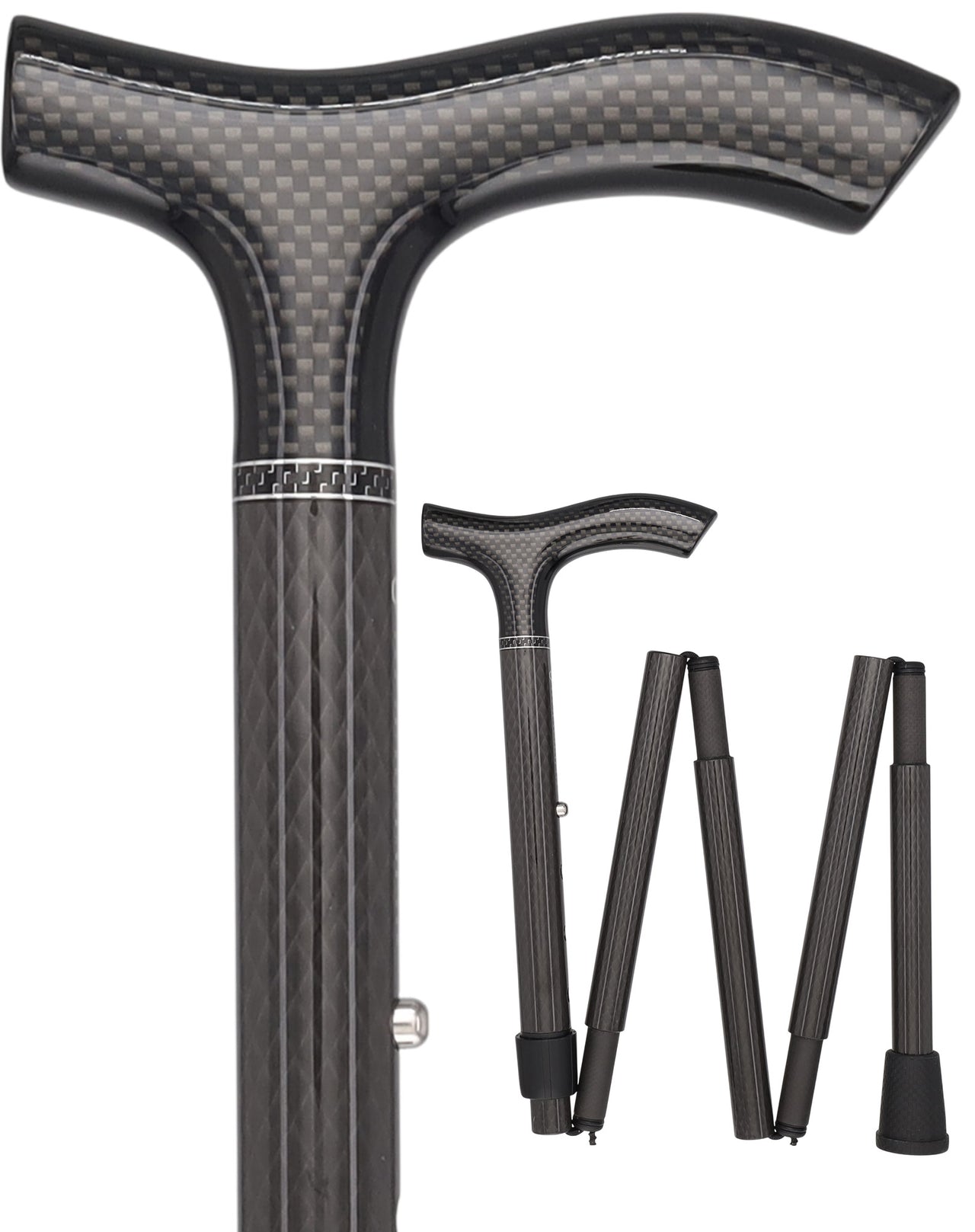 Ultra-Light Mini Carbon Fiber Cane - Adjustable Fritz