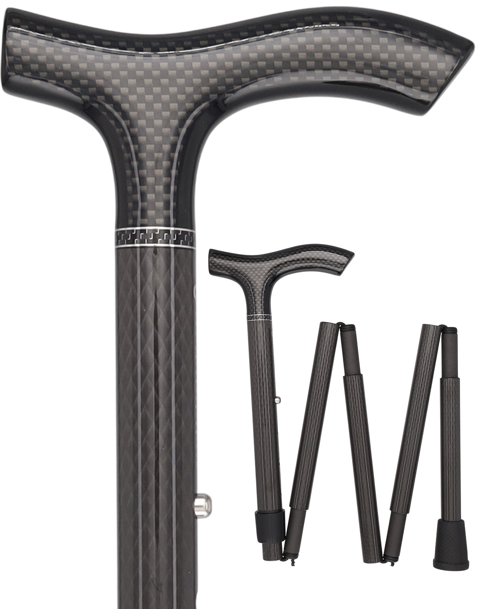 Ultra-Light Mini Carbon Fiber Cane - Adjustable Fritz