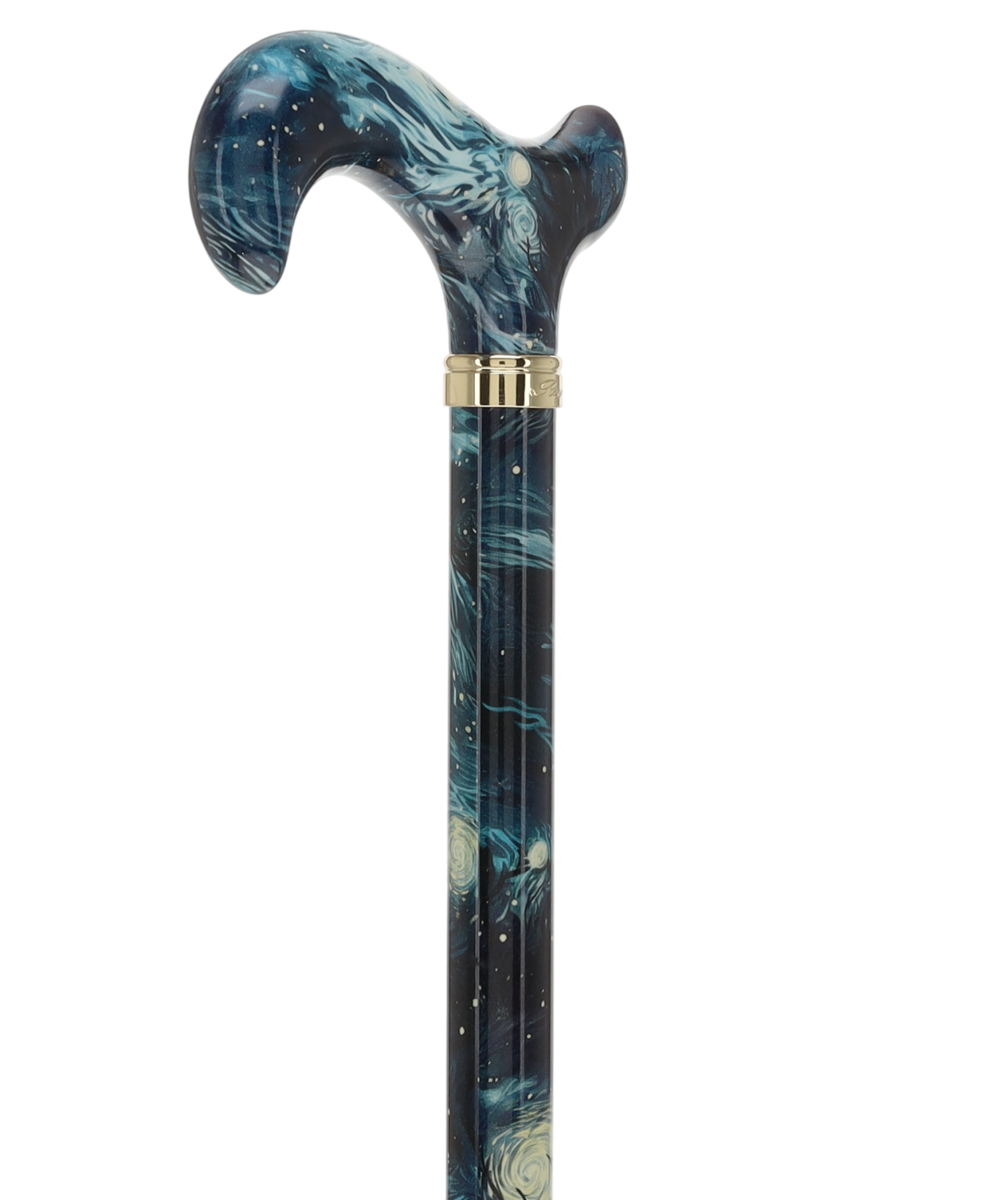 HD Pattern Designer Cane - Matching Handle & Shaft - Durable Adjustable Aluminum
