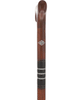Cherrywood Derby Walking Cane: Triple Nickel Ring Design