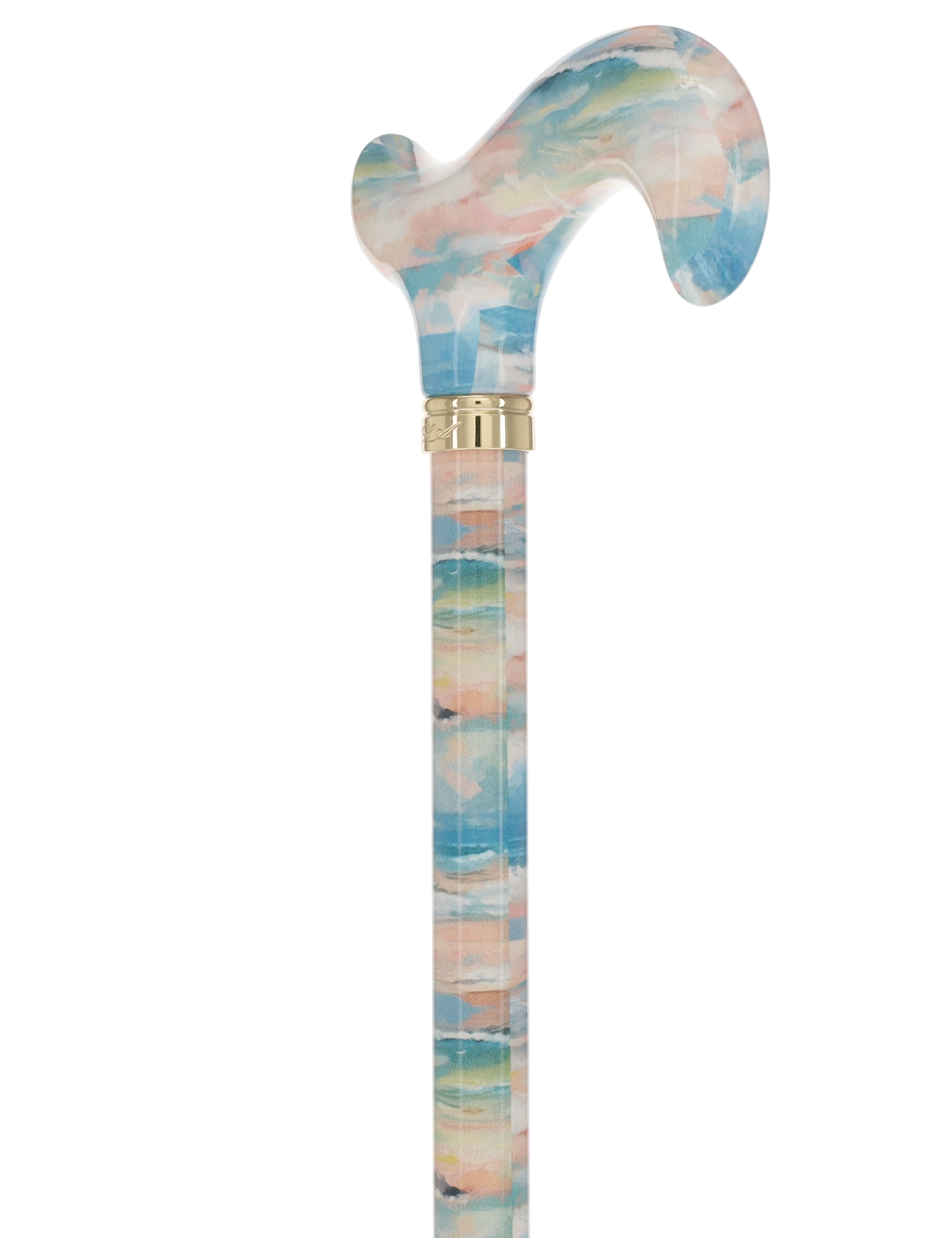 HD Pattern Designer Cane - Matching Handle & Shaft - Durable Adjustable Aluminum