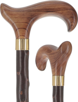 Irishman's Blackthorn Cane: Nature-Designed Walking Stick