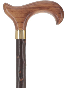 Irishman's Blackthorn Cane: Nature-Designed Walking Stick