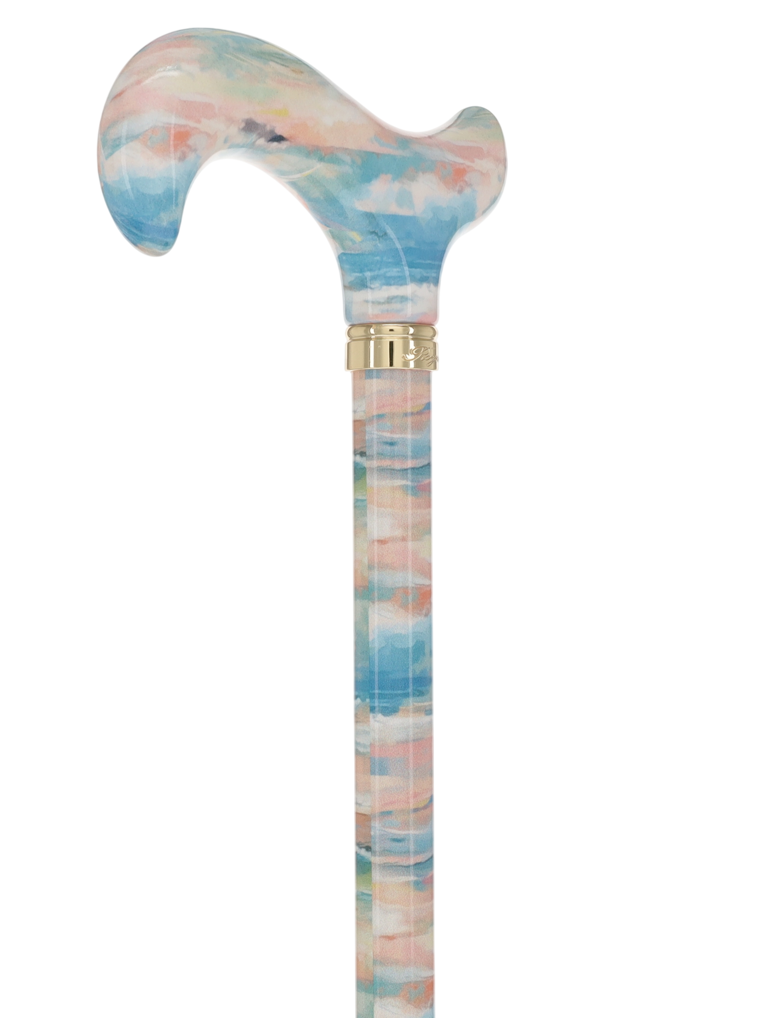 HD Pattern Designer Cane - Matching Handle & Shaft - Durable Adjustable Aluminum
