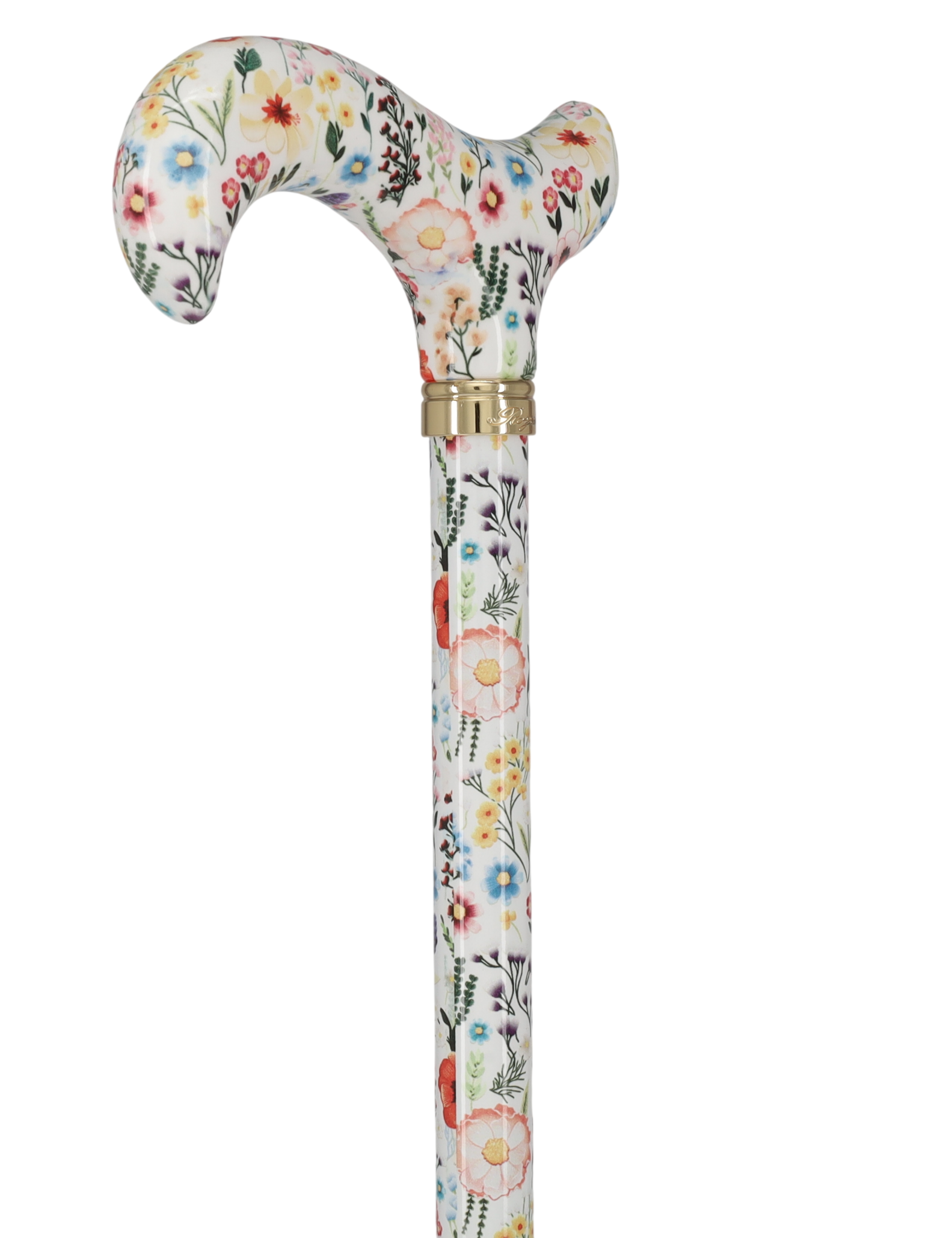 HD Pattern Designer Cane - Matching Handle & Shaft - Durable Adjustable Aluminum