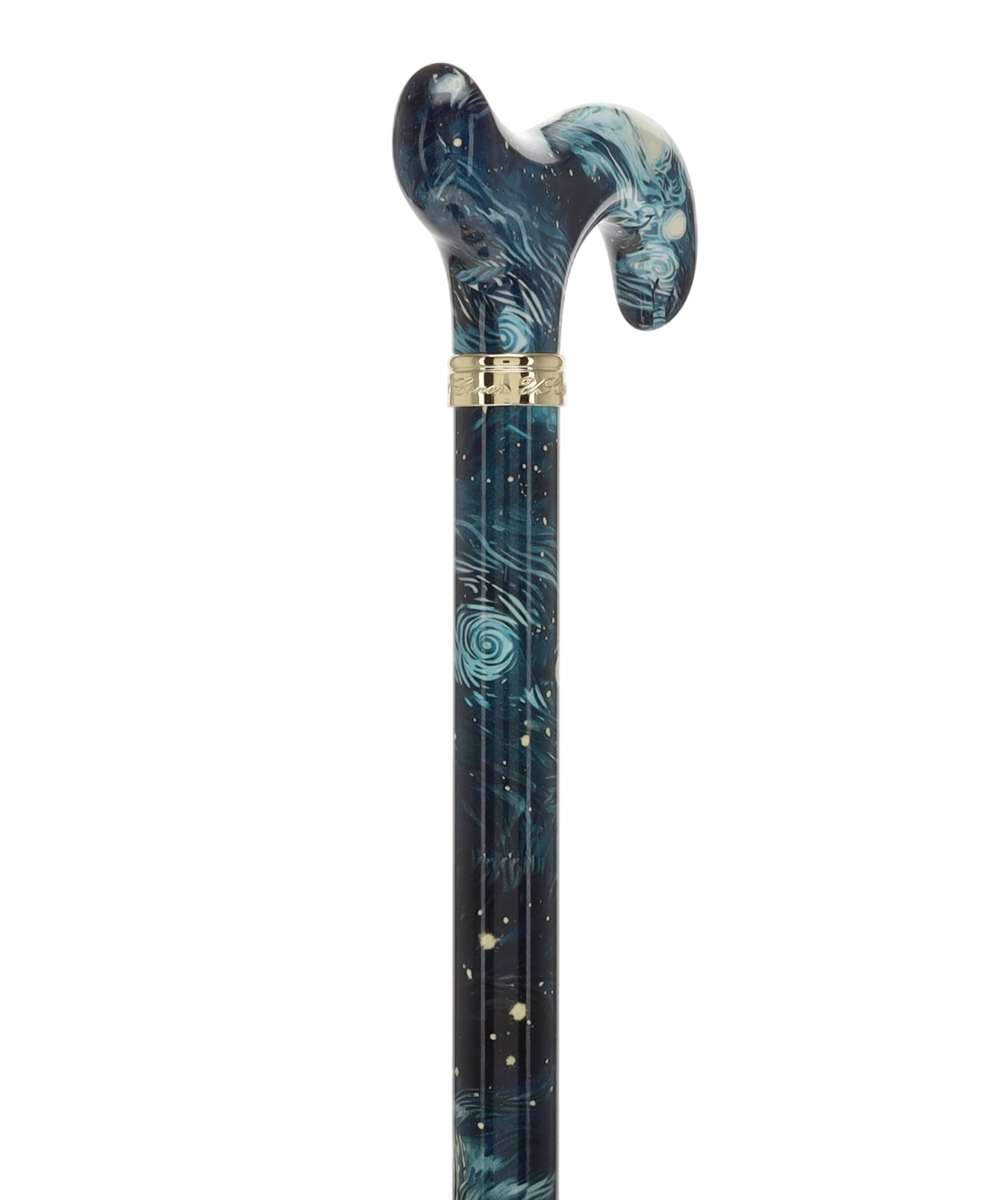 HD Pattern Designer Cane - Matching Handle & Shaft - Durable Adjustable Aluminum