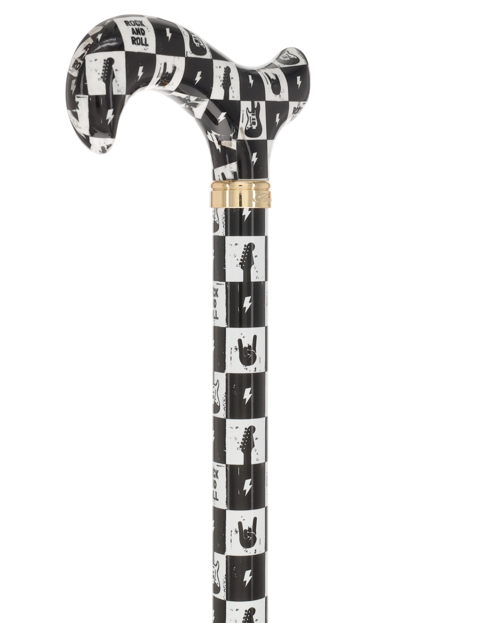 HD Pattern Designer Cane - Matching Handle & Shaft - Durable Adjustable Aluminum