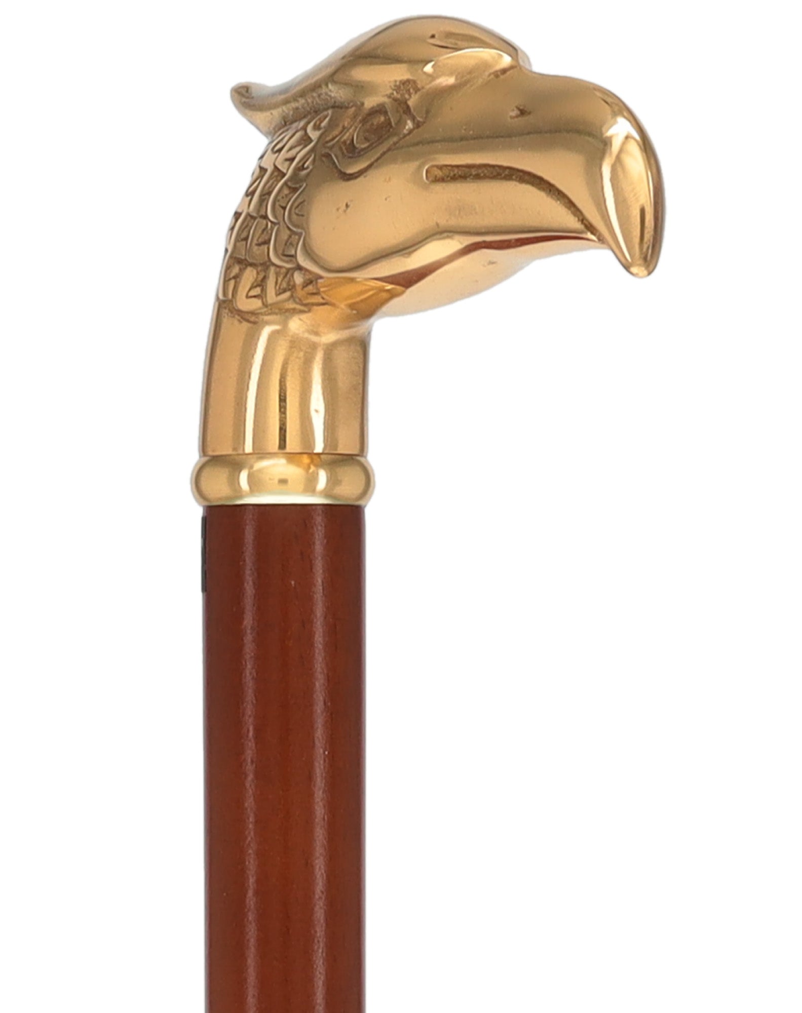 Premium Brass Eagle Handle Cane: Patriotic Design