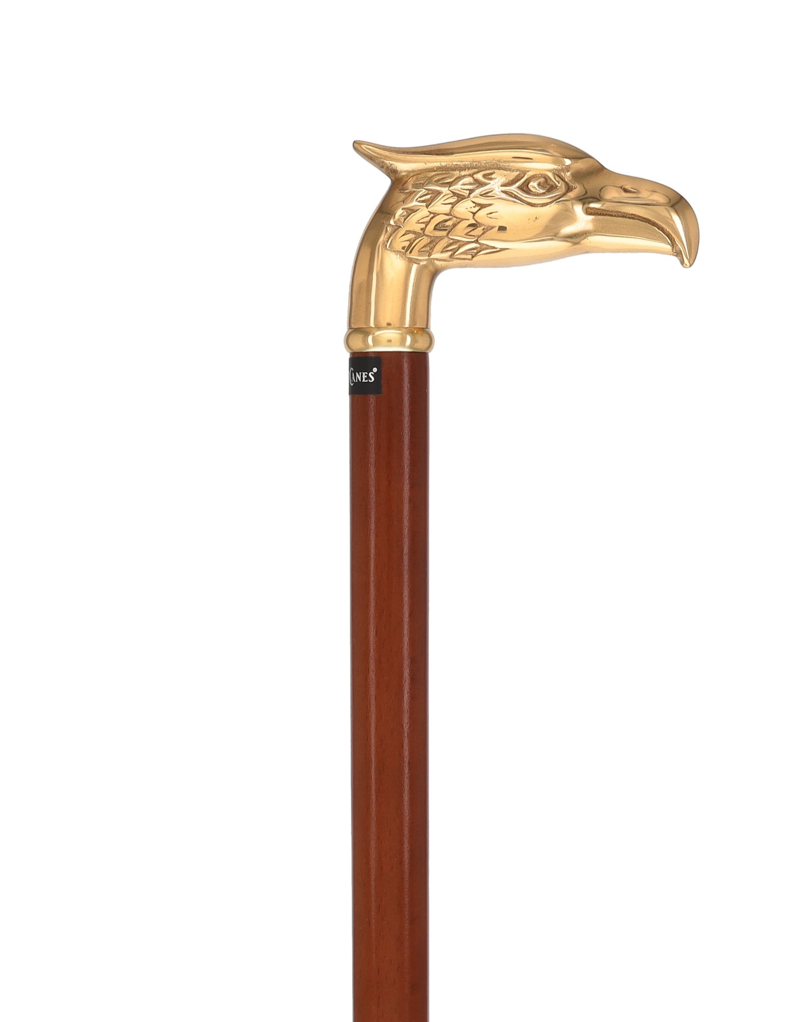 Premium Brass Eagle Handle Cane: Patriotic Design