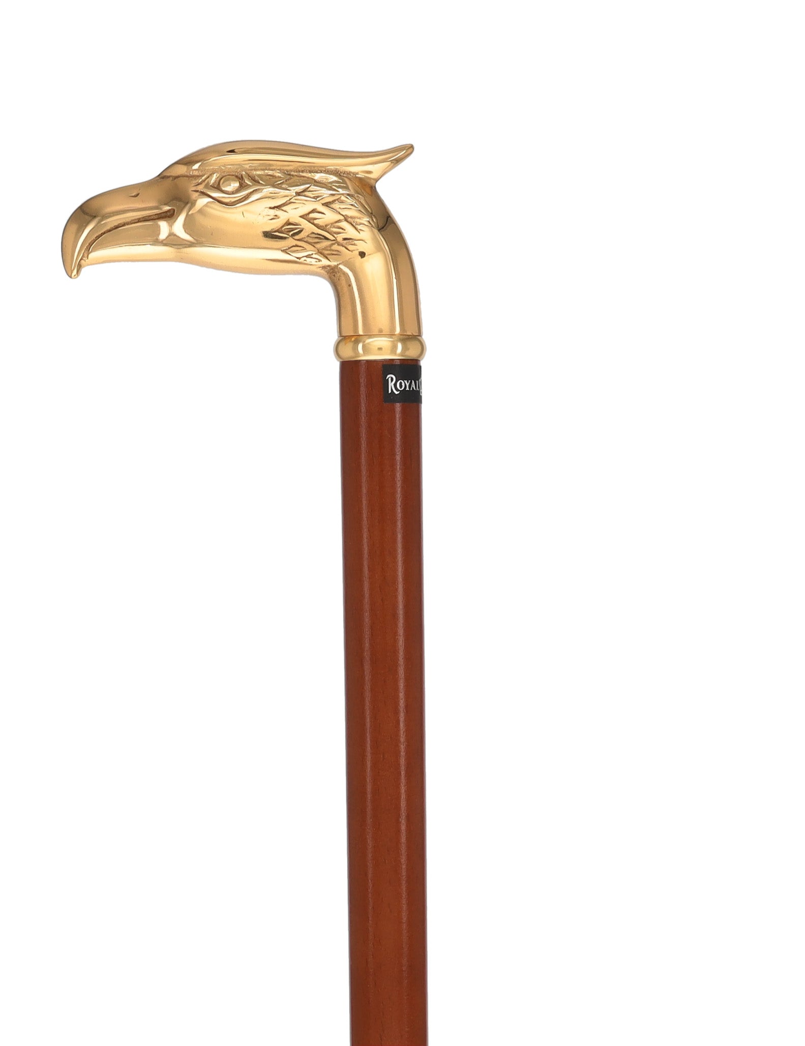Premium Brass Eagle Handle Cane: Patriotic Design