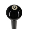 Scratch and Dent Genuine 8-Ball Handle Walking Stick With Black Beechwood Shaft and Brass Collar V1216