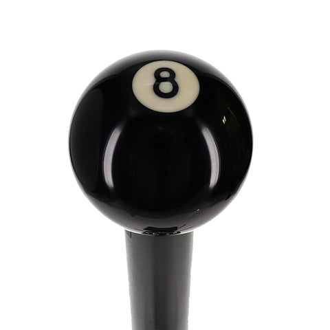 Genuine 8-Ball Handle Walking Stick With Black Beechwood Shaft