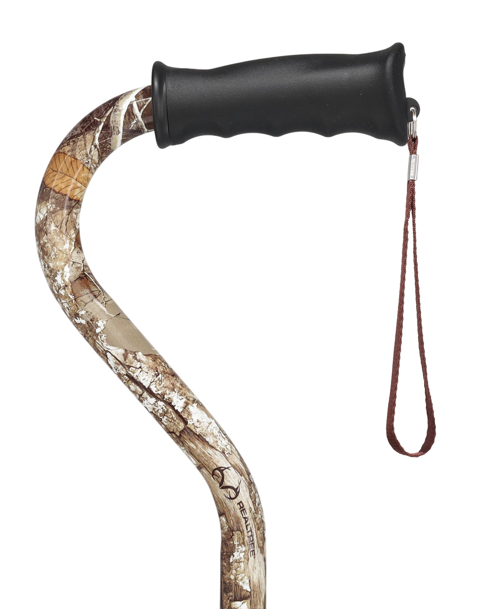 Licensed Realtree Camo Cane: Adjustable & Comfort Grip
