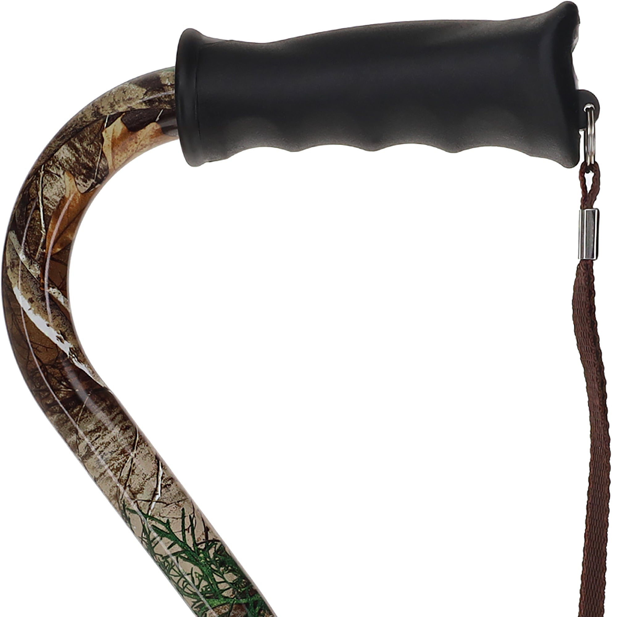 Licensed Realtree Camo Cane: Adjustable & Comfort Grip