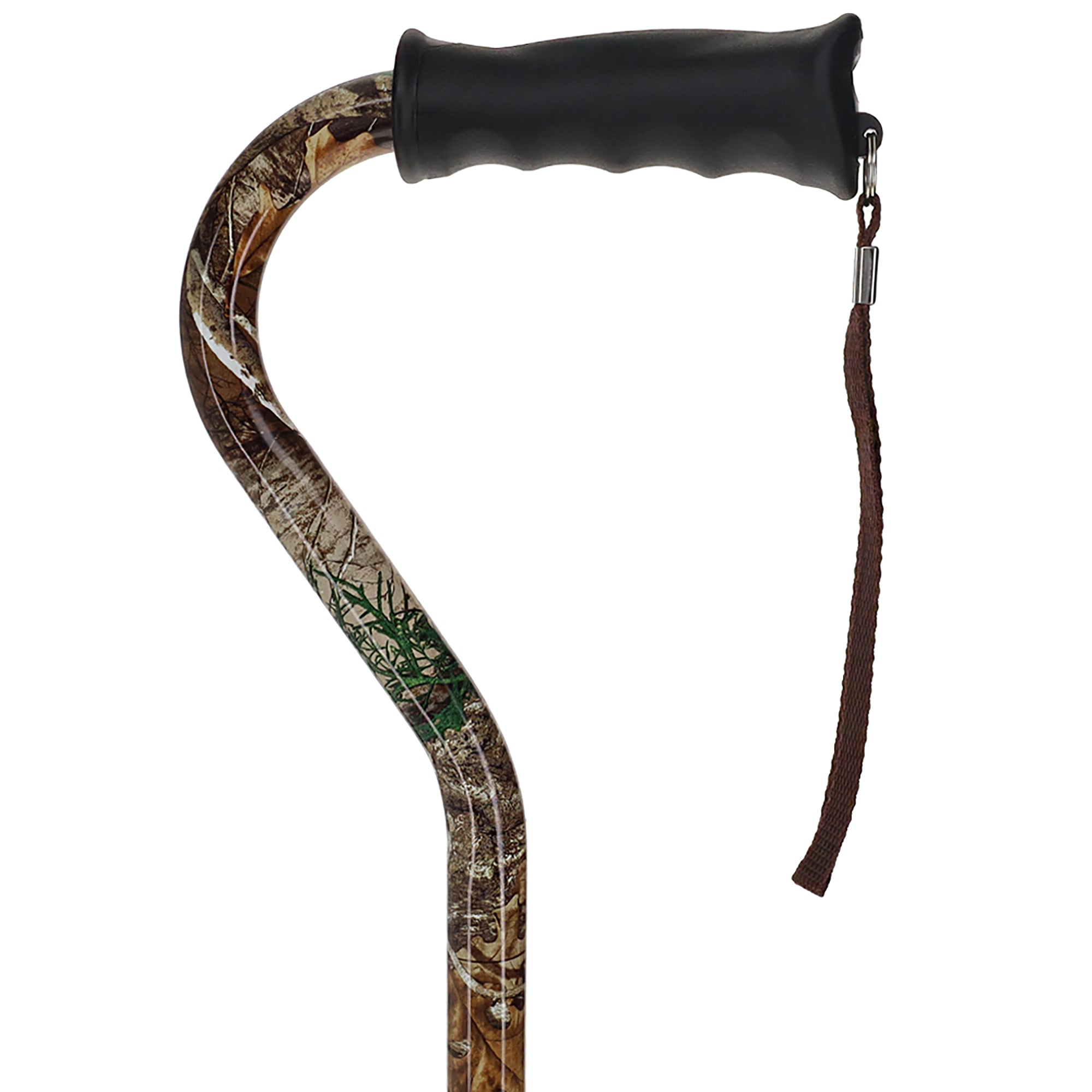 Licensed Realtree Camo Cane: Adjustable & Comfort Grip