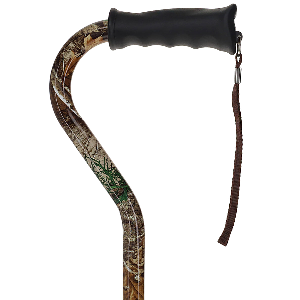Licensed Realtree Camo Cane: Adjustable & Comfort Grip