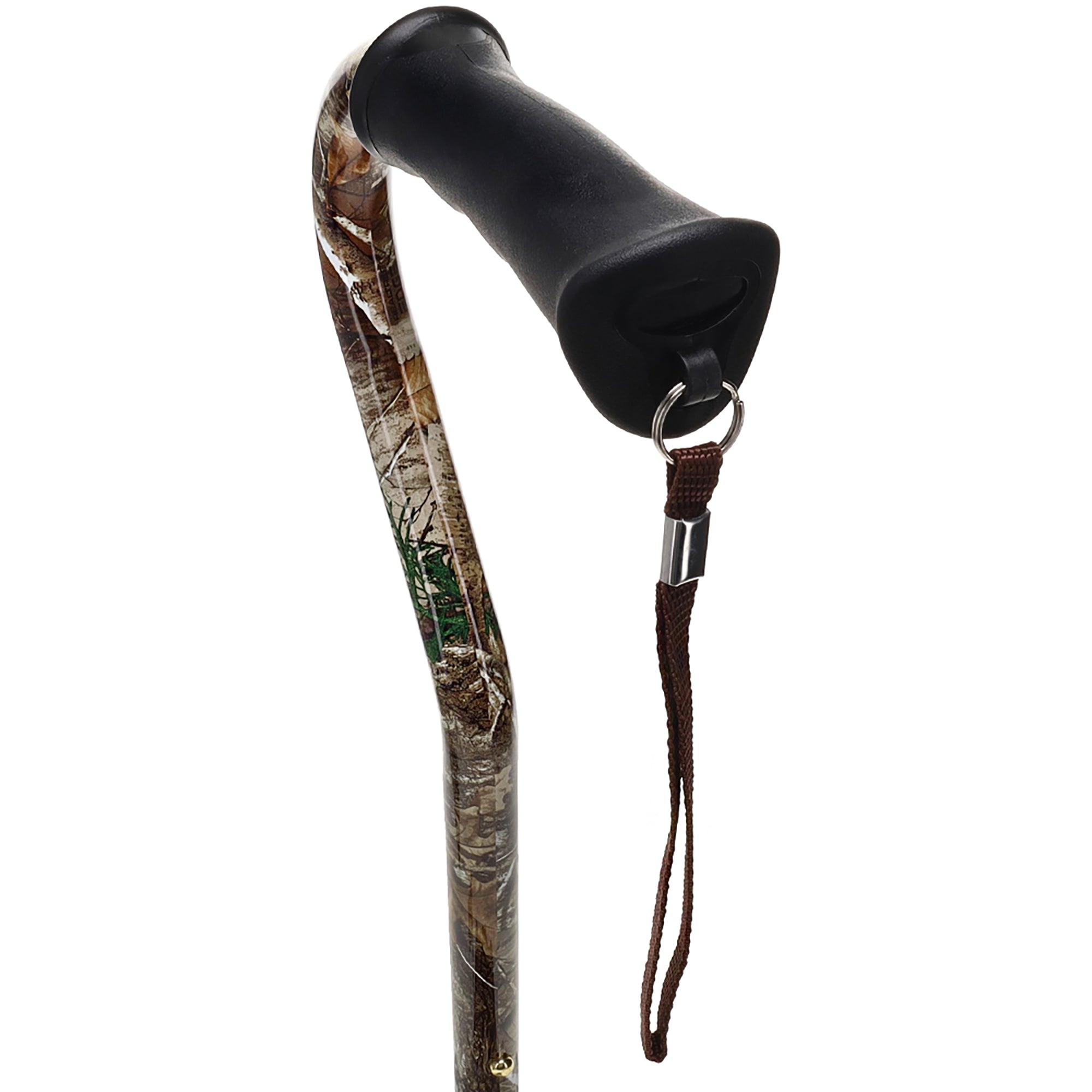 Licensed Realtree Camo Cane: Adjustable & Comfort Grip
