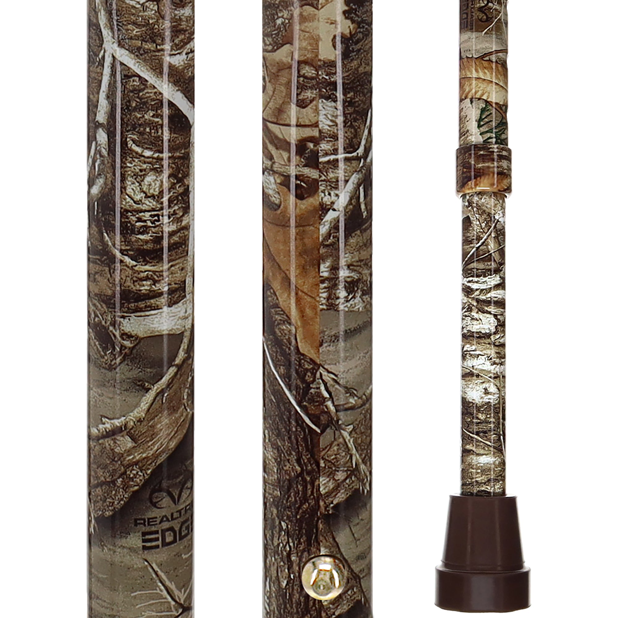 Licensed Realtree Camo Cane: Adjustable & Comfort Grip