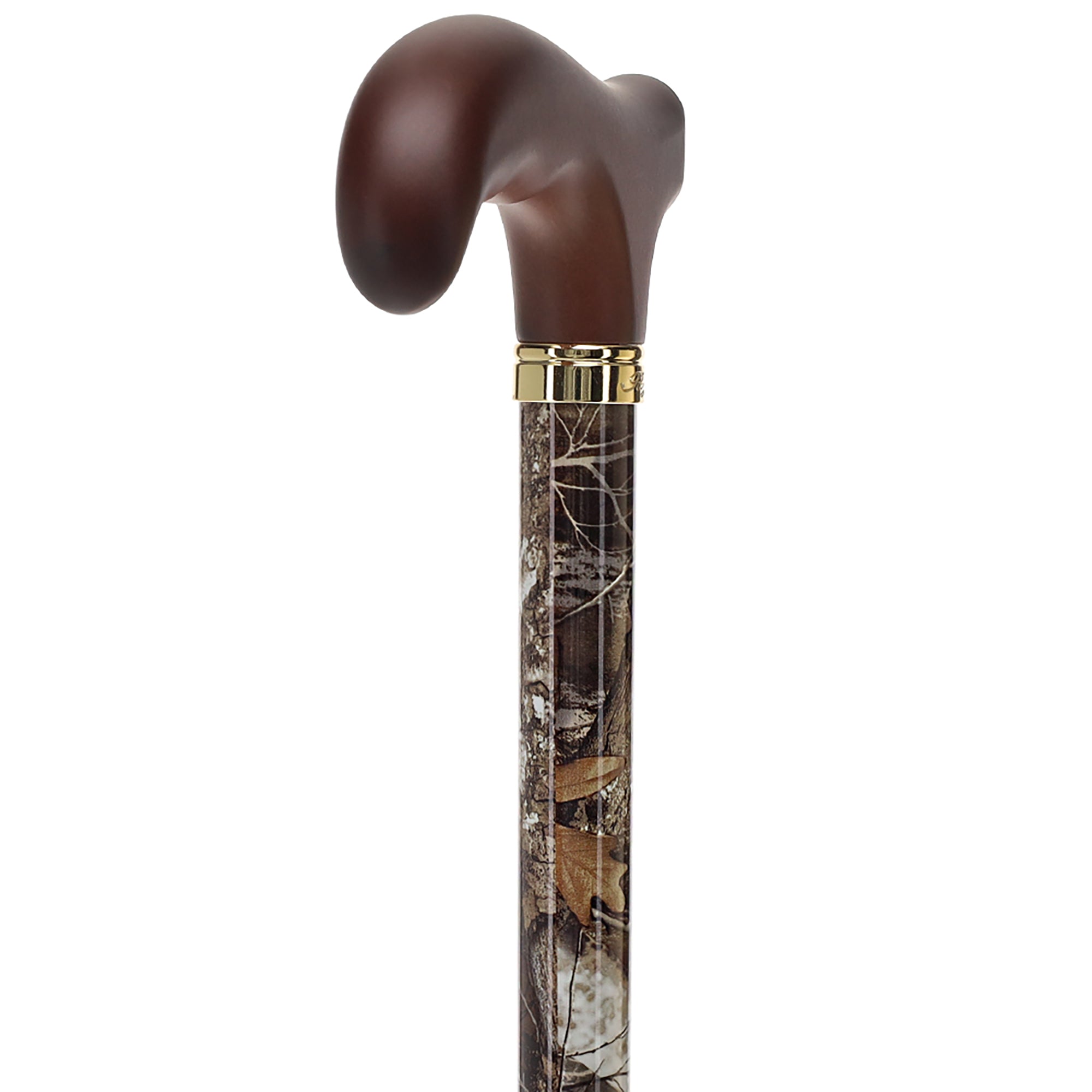 Realtree Camo Adjustable Walking Cane: Wood Handle, Licensed