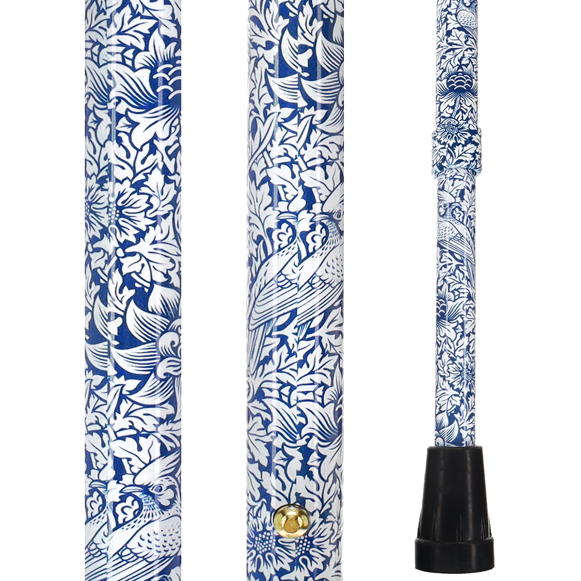 Songbird Harmony Rhinestone Pattern Orthopedic Derby Cane