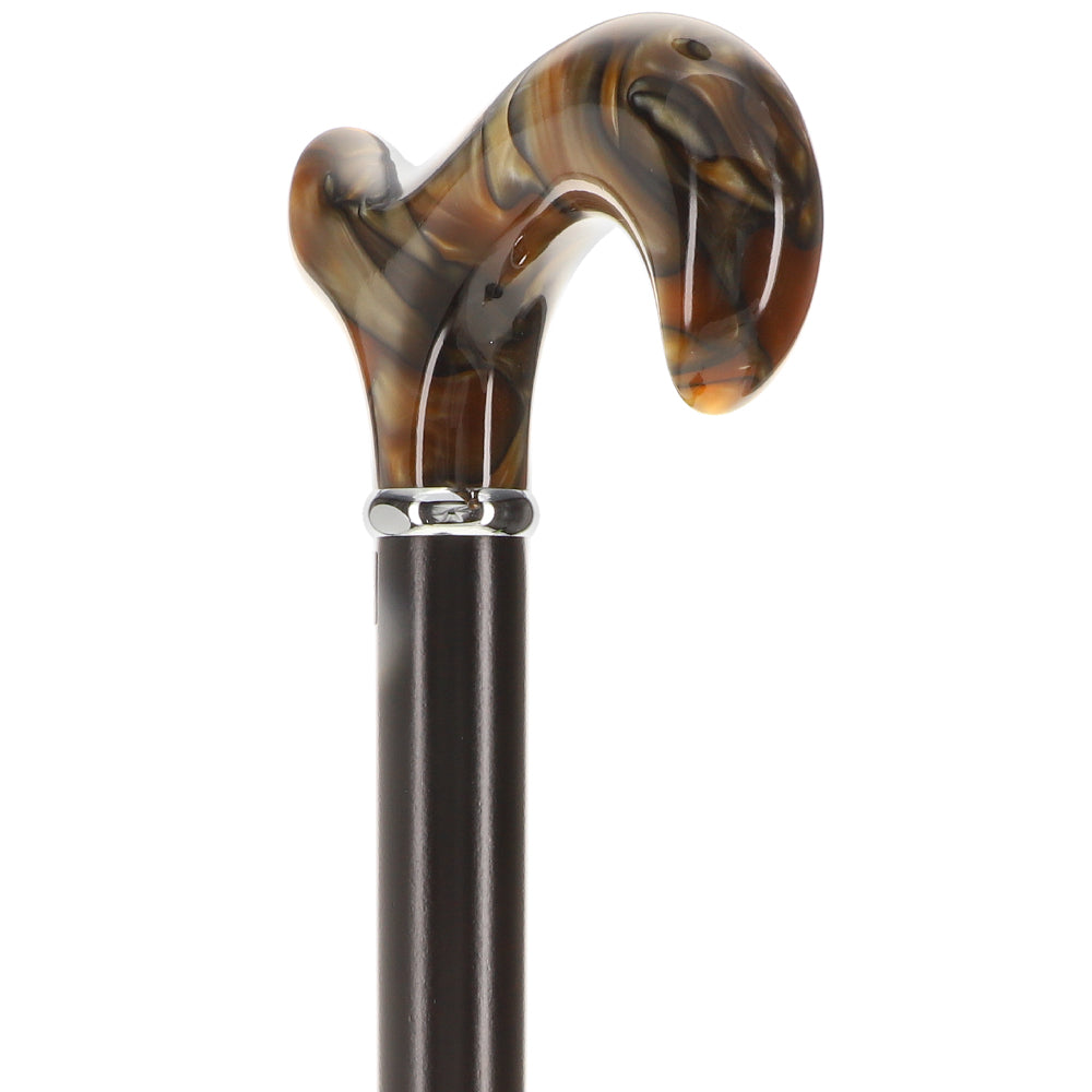 Pearlescent Acrylic Derby Cane w/ SafeTbase
