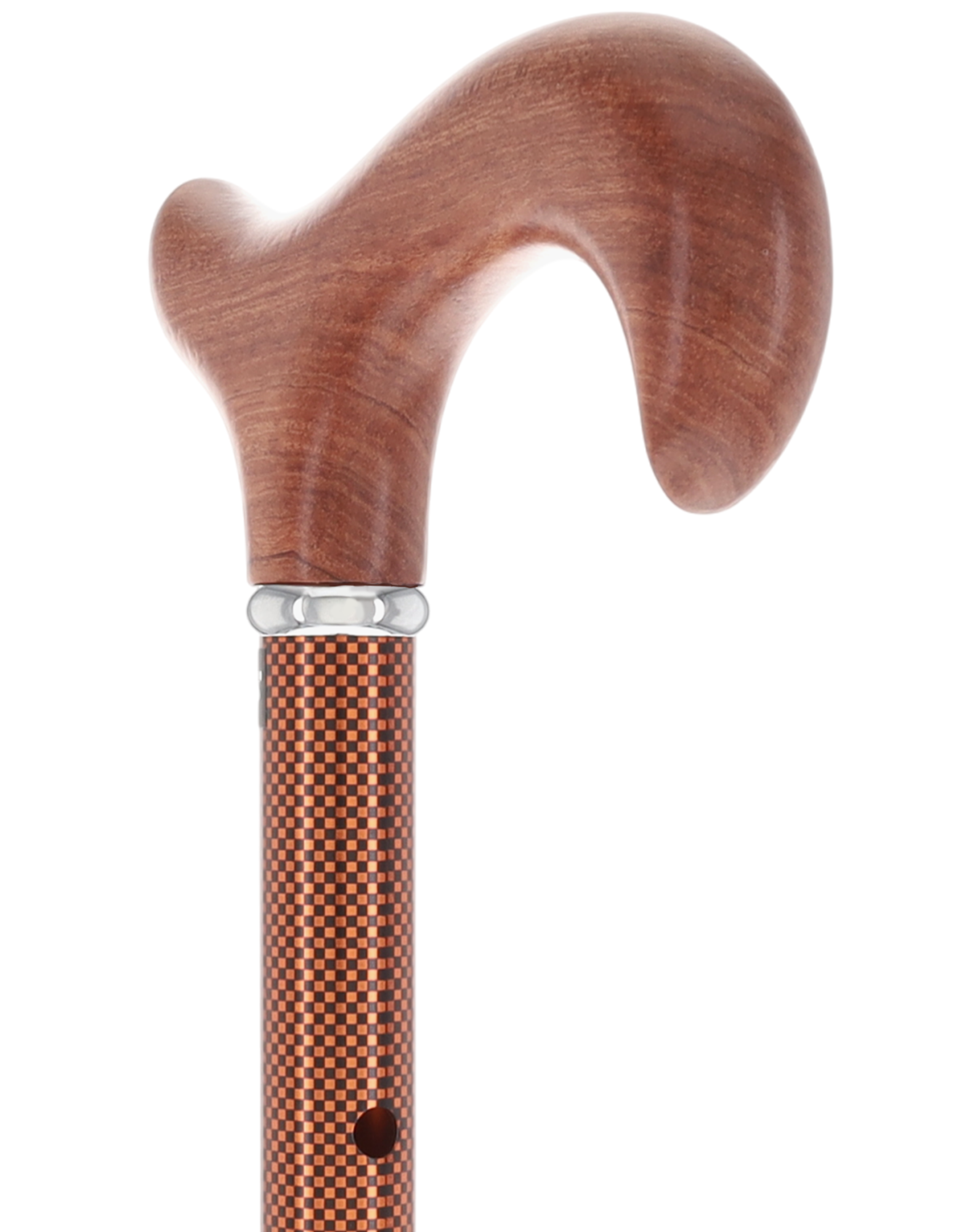 Luxury Folding Rosewood Cane, Adjustable & Collapsible