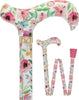 Vivienne May: Watercolor Flowers, Folding Cane Patterned Handle