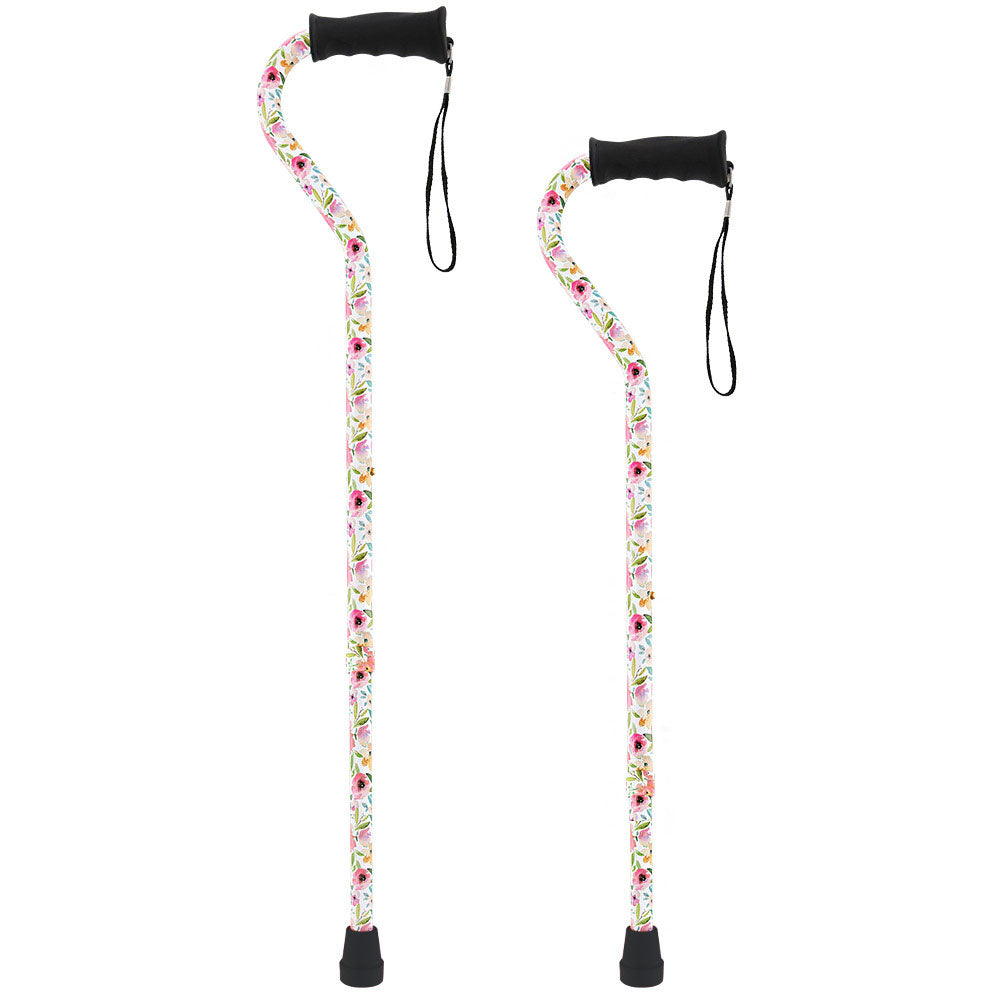 Vivienne May Designer Cane: Watercolor Flowers