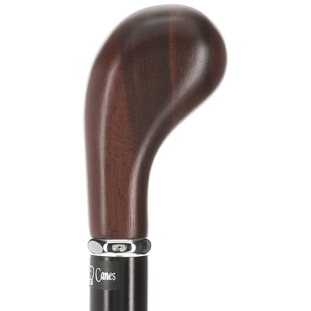 English Knob Cocobolo Wood: Walking Stick, Beechwood Shaft